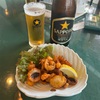 メンバーコースの「オリムピックナショナルGC WEST」でビールのアテにたこから揚げを頂いた！ #グルメ #食べ歩き #ゴルフ #ランチ #埼玉 