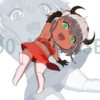 【SDイラスト】褐色肌の少女