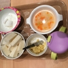 離乳食後期☆今日の朝ごはん＆昼ごはん