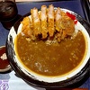 ハピライン福井駅　美味しいとんかつ屋のとんかつカレー