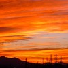 昨日の夕焼け（10/30）