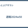 週報2024w50