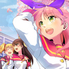 【玖珠さんから】かしまし娘の桜舞う登校風景