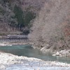 飛騨の春景色　『宮川下流』