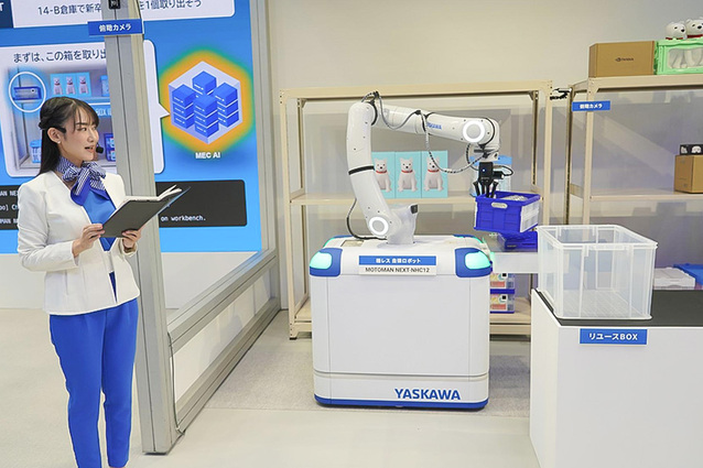 人とロボットが協働する未来を目指して。国際ロボット展でオフィス向けフィジカルAIのデモンストレーションを披露