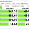 Windows10もインストール完了したので改めてストレージを測定。