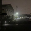 珍しい霧の夜