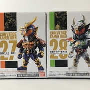 ソイヤッ！【CONVERGE27/28】コンバージ仮面ライダー 鎧武 オレンジアームズ/斬月・真 メロンエナジーアームズ【レビュー】