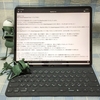 新生 Smart Keyboard Folio でブログ作成！