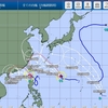 台風9,11号,熱帯低気圧進路予想2023.08.30