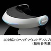 CES2011で展示されたソニーのサイバー有機ELヘッドマウントディスプレイがソニービルで体験可能に