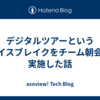 デジタルツアーというアイスブレイクをチーム朝会で実施した話