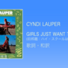 【歌詞・和訳】Cyndi Lauper / Girls Just Want to Have Fun / シンディ・ローパー / ガールズ・ジャスト・ワナ・ハヴ・ファン
