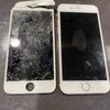 バキバキになったiPhone８の修理！