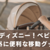 3歳連れディズニーでベビーカー以外に便利な移動グッズ