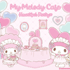 マイメロディ感謝の50周年！期間限定テーマカフェ「My Melody Cafe 〜Heartful Party〜」オープン