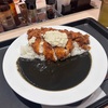 松のやささみかつ黒カレー並盛のボリュームに大満足！！たっぷりタルタルのかかった揚げたてささみかつが最高ですね！！