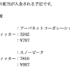 【配当金】アーバネット、スノーピーク　2,794円