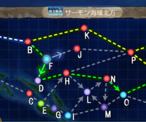 【2019最新】第二期EO5-5第二次サーモン海域の攻略まとめ【おすすめ編成・ルート・制空値】