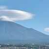 今朝の富士山