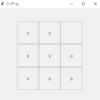【Python入門】Tkinterでマルバツゲームを作ってみよう！【サンプルコード有】【コピペ可】【チュートリアル】