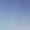 月朧飛行機雲のその先は