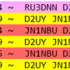 D2UY アンゴラ 80m FT8 バンドニュー
