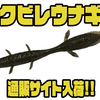 【ガラパゴス】独特な形状が特徴的なスティックベイト「クビレウナギ」通販サイト入荷！