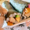 恵方巻を今年もいただく…🍣(*˘ー˘*)