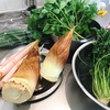 ごほうび飯はタケノコの姫皮ごはん