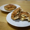 ラズベリーとホワイトチョコのホットビスケット