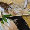 房総ツーリング まごちの活造りと太刀魚の刺身、、美味かった！７節