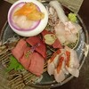 馳走裕やでマグロほほ肉ステーキと寿司と…