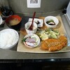 【きさらぎ亭】昼は日替わり定食800円のみ。内容十分だからすぐ売り切れちゃう(中区東白島町)