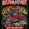 10月24日、25日はKUSTOM SK8 RIOT！！