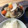 緑がない肉じゃが