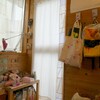 娘の部屋のカーテンを製作