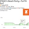 金曜日　JETT Base Ride  (C)＋Race: STAGE 4: Beach Party—Turf N Surf (C) on Turf N Surf in Makuri Islands