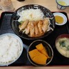 西川口の「豚ローススタミナにんにく焼き定食」を食べました🐷