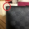 LOUIS VUITTON ルイ・ヴィトン ダミエ・グラフィット アジェンダMM 手帳ケースの修理；折り曲げる部分が裂けてきたり、欠けてしまった物の修理…K's factory
