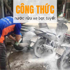 Hướng dẫn công thức dung dịch rửa xe bọt tuyết