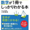 中学校3年間の数学が1冊でしっかりわかる!?文系大学生が検証してみた。