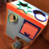 段ボールで工作・おもちゃ【ボール入れBOX】