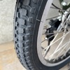 ママチャリ　5年目にして後輪タイヤ逝く