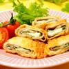 ☆豚薄切り肉のチーズサンドかつ＆ポテトサラダ☆