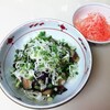 ナス炒め丼＆人参と大根のサラダ〜簡単料理