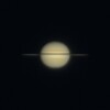 環が消えそうで消えない土星 (2025/11/15)