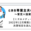 【ミズホメディー】2022年12月期第1四半期決算短信を読んで