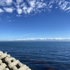 蒼い空と真っ白な立山連峰