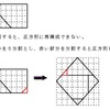 図形を４分割して正方形を再構成する問題・考察